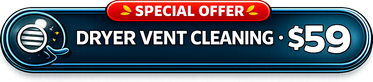 Special offer: Priority Dryer Vent Cleaning for $59