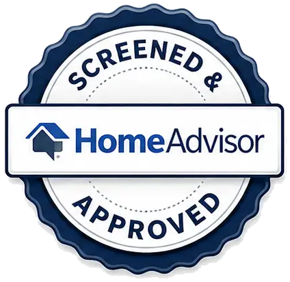 HomeAdvisor screened and approved badge