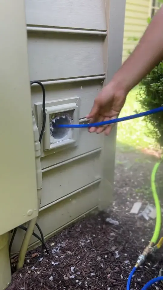 Compressed-Air Vent Cleaning