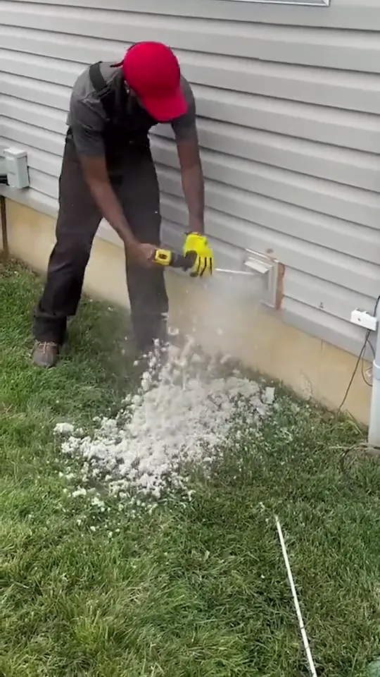 Exterior Duct Brush Cleaning